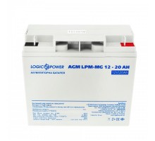 Акумуляторна батарея LogicPower 12V 20AH (LPM-MG 12 - 20 AH) AGM мультигель