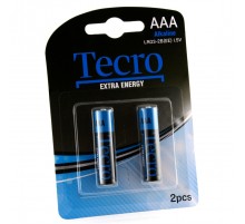 Батарейка Tecro Extra Energy Alkaline AAA/LR03 BL 2 шт