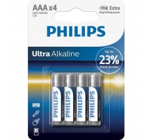 Батарейка Philips Ultra Alkaline AAA/LR03 BL 4 шт