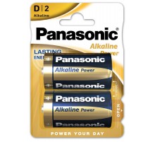 Батарейка Panasonic Alkaline Power D/LR20 BL 2 шт (2955)