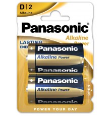Батарейка Panasonic Alkaline Power D/LR20 BL 2 шт (2955)