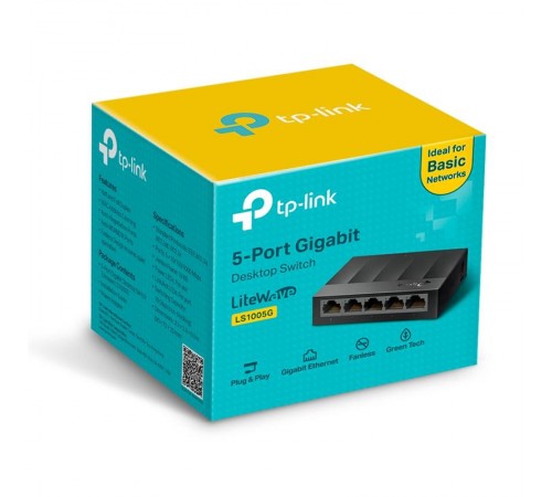 Комутатор TP-Link LS1005G Комутатор TP-Link LS1005G