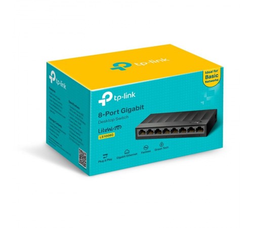 Комутатор TP-Link LS1008G Комутатор TP-Link LS1008G