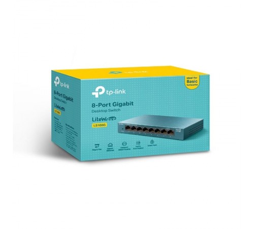 Комутатор TP-Link LS108G Комутатор TP-Link LS108G