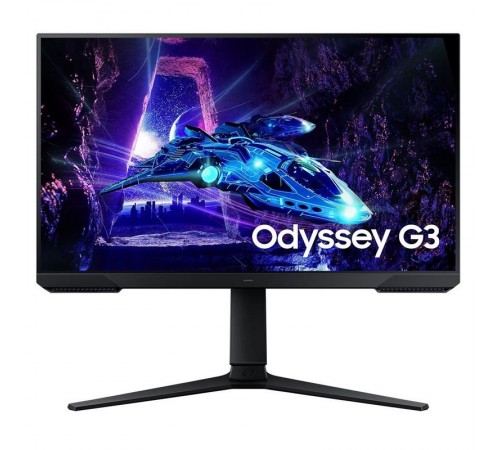Монiтор Samsung 24" Odyssey G3 LS24DG300 (LS24DG300EIXUA) VA Black 180Hz
