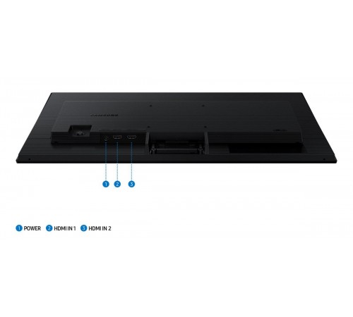 Монiтор Samsung 24" Essential S3 LS24F320 (LS24F320GAIXCI) IPS Black 120Hz