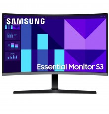 Монiтор Samsung 27" Essential S3 S27D390G (LS27D390GAIXCI) VA Black Curved 100Hz