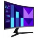 Монiтор Samsung 27" Essential S3 S27D390G (LS27D390GAIXCI) VA Black Curved 100Hz