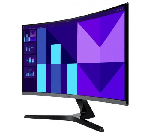 Монiтор Samsung 27" Essential S3 S27D390G (LS27D390GAIXCI) VA Black Curved 100Hz