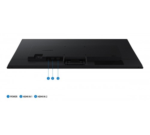 Монiтор Samsung 27" Essential S3 LS27F320 (LS27F320GAIXCI) IPS Black 120Hz