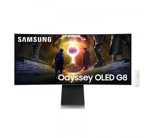 Монітор Samsung 34" LS34DG852 (LS34DG852SIXUA) OLED Black Curved 175Hz