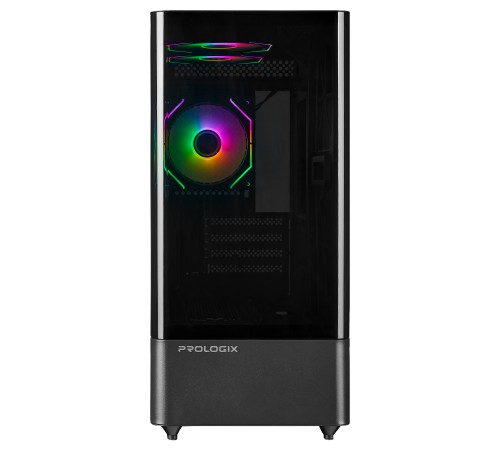 Корпус Prologix Lumi GM-01AB Glass Black