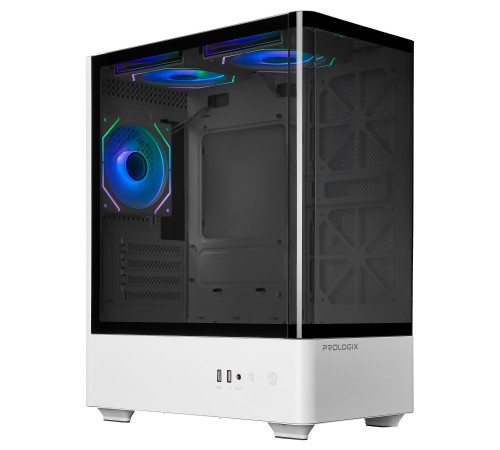 Корпус Prologix Lumi GM-01AW Glass White