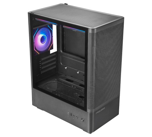 Корпус Prologix Lumi GM-01MAB Mesh Black