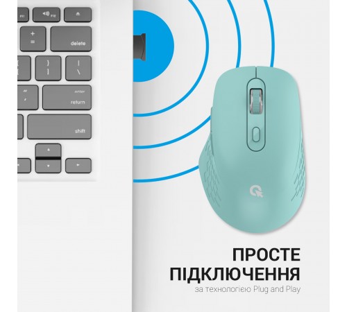 Миша бездротова OfficePro M230M Mint