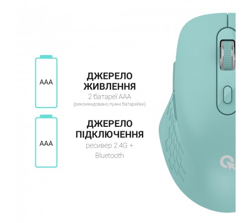Миша бездротова OfficePro M230M Mint