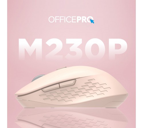 Миша бездротова OfficePro M230P Pink