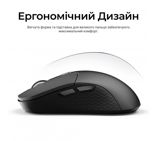 Миша бездротова Keychron M3 WL Black (M3-A23)
