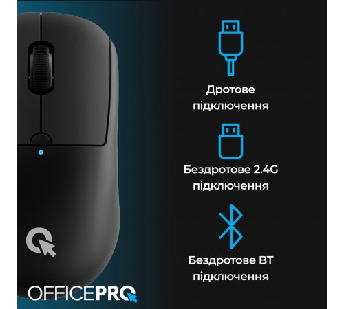 Миша бездротова OfficePro M307B Black