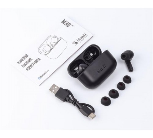 Bluetooth-гарнітура A4Tech Bloody M30 Black+Red