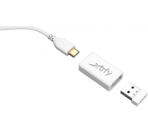 Миша бездротова Xtrfy M42 RGB Wireless White (M42W-RGB-WHITE)