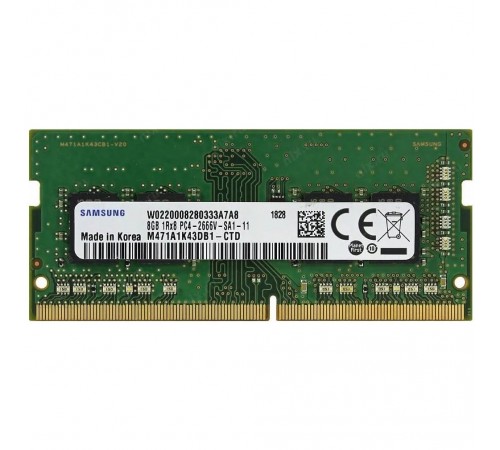 Модуль пам`ятi SO-DIMM DDR4 8GB/2666 Samsung (M471A1K43DB1-CTD)