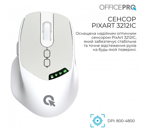 Миша бездротова OfficePro M520W White
