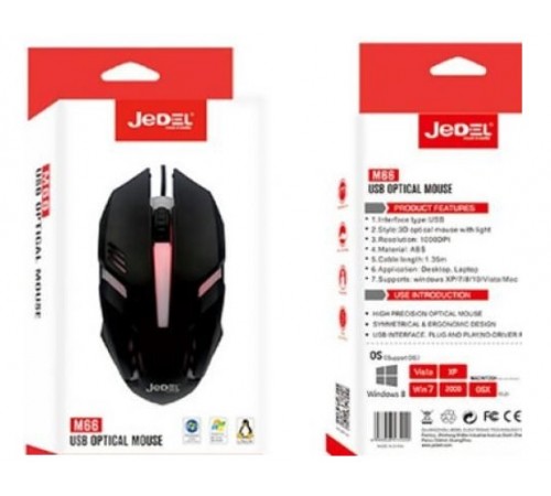 Миша Jedel M66 Black