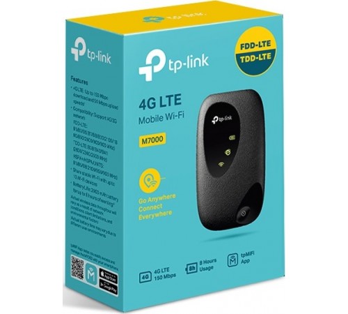 Бездротовий 4G маршрутизатор TP-Link M7000 Бездротовий 4G маршрутизатор TP-Link M7000