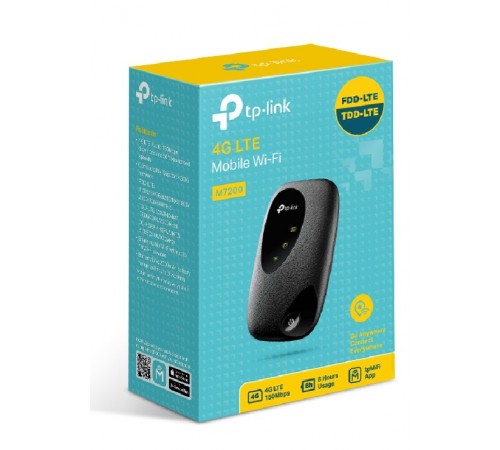 Бездротовий 3G/4G маршрутизатор TP-Link M7200 Бездротовий 3G/4G маршрутизатор TP-Link M7200