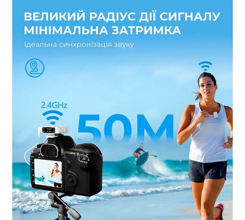Мікрофон Fifine M9W White