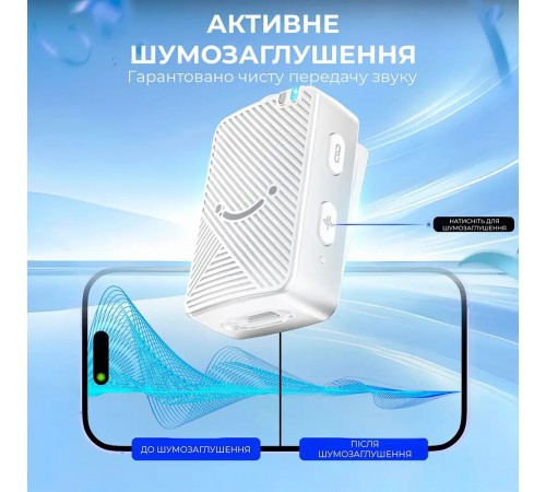 Мікрофон Fifine M9W White