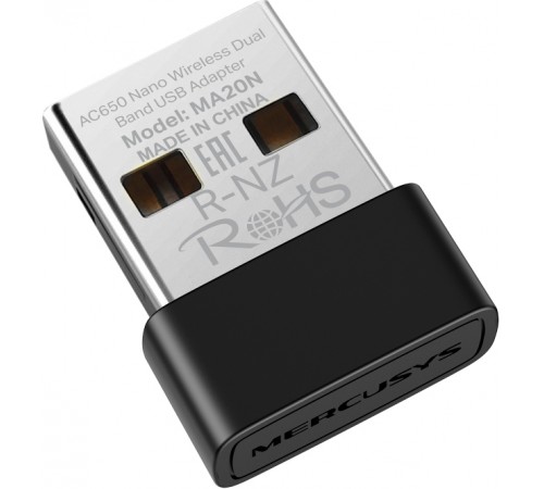 Бездротовий адаптер Mercusys MA20N