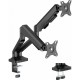 Кріплення настільне для двох моніторів OfficePro 17-35" Black (MA442B)