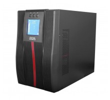 Джерело безперебійного живлення Powercom MAC-3K Schuko, Online, 3 х євро, USB, RJ-45, метал (00230043)