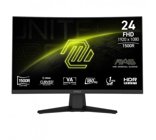 Монітор MSI 23.6" MAG 244C VA Black Curved 180Hz Монітор MSI 23.6" MAG 244C VA Black Curved 180Hz