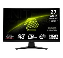 Монітор MSI 27" MAG 274CQF VA Black Curved 180Hz