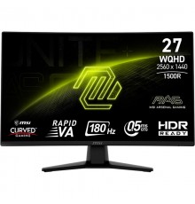 Монітор MSI 27" MAG 274CQF VA Black Curved 180Hz