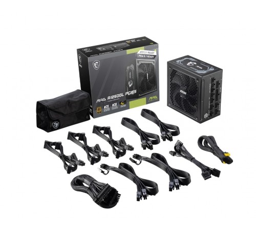 Блок живлення MSI MAG A1250GL PCIE5 1250W