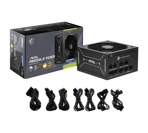 Блок живлення MSI MAG A650GLS PCIE5 650W