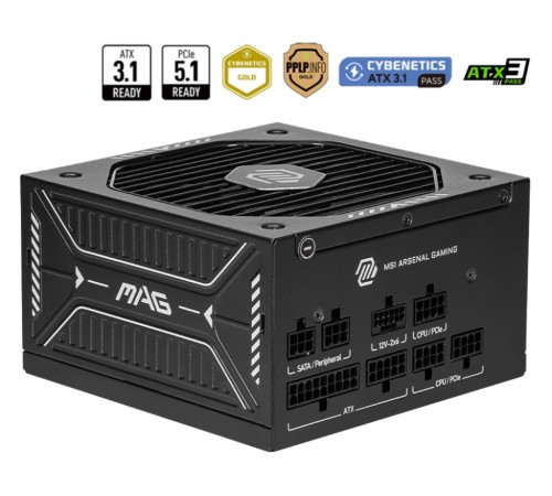 Блок живлення MSI MAG A750GLS PCIE5 750W