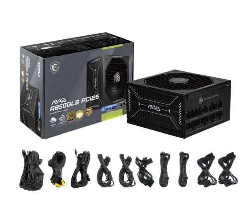 Блок живлення MSI MAG A850GLS PCIE5 850W