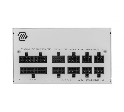 Блок живлення MSI MAG A850GL PCIE5 White 850W