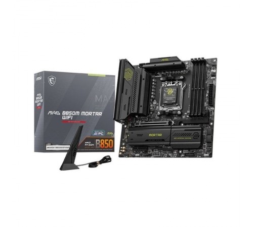 Материнська плата MSI MAG B850M Mortar WiFi Socket AM5