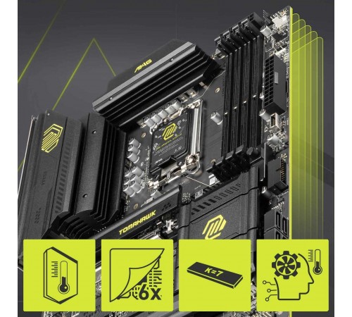 Материнська плата MSI MAG B860 Tomahawk WiFi Socket 1851 Материнська плата MSI MAG B860 Tomahawk WiFi Socket 1851