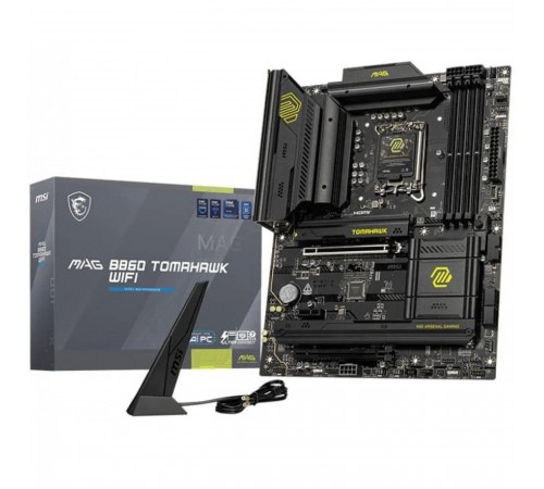 Материнська плата MSI MAG B860 Tomahawk WiFi Socket 1851 Материнська плата MSI MAG B860 Tomahawk WiFi Socket 1851