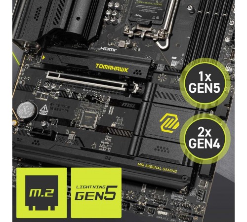 Материнська плата MSI MAG B860 Tomahawk WiFi Socket 1851 Материнська плата MSI MAG B860 Tomahawk WiFi Socket 1851
