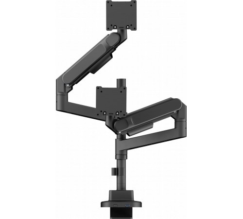 Кріплення настільне для двох моніторів OfficePro 24-57" Black (MAH752B)
