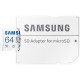 Карта пам`яті MicroSDXC 64GB UHS-I/U3 Class 10 Samsung Evo Plus R160MB/s + SD-адаптер (MB-MC64SA/EU)