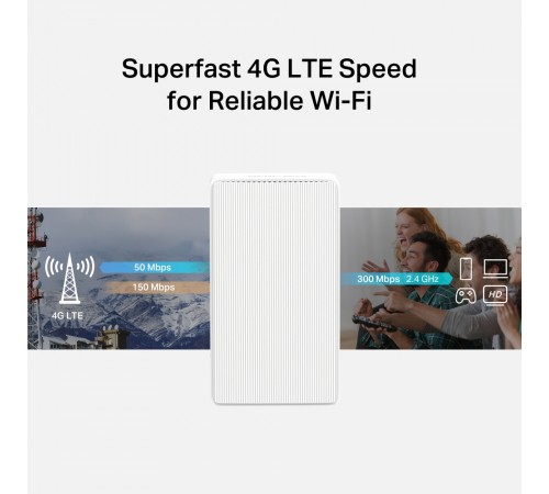 Бездротовий маршрутизатор Mercusys MB112-4G